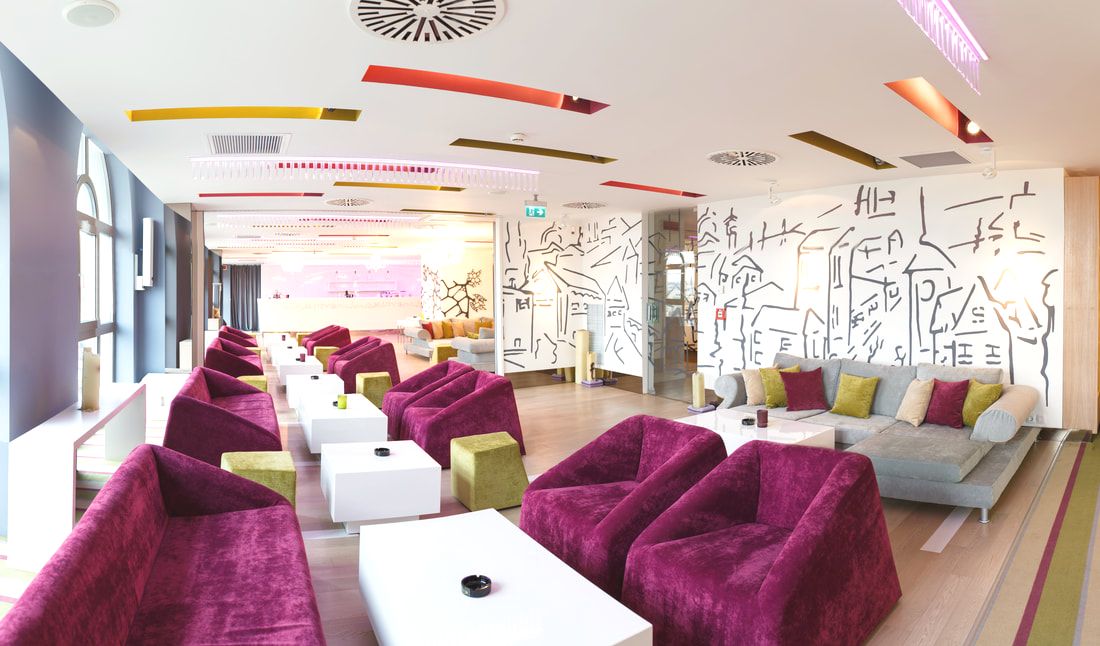 Sofia Sky Lounge at Hotel International in Iasi, Romania
