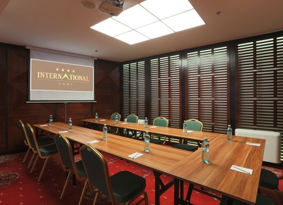Meeting room at Hotel International in Iasi, Romania